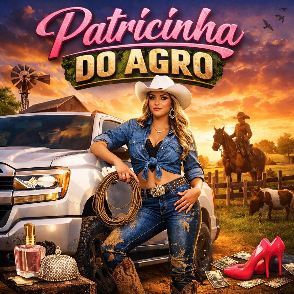 Capa do próximo lançamento Patricinha do Agro