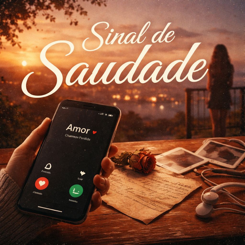 Capa do próximo lançamento Sinal da Saudade