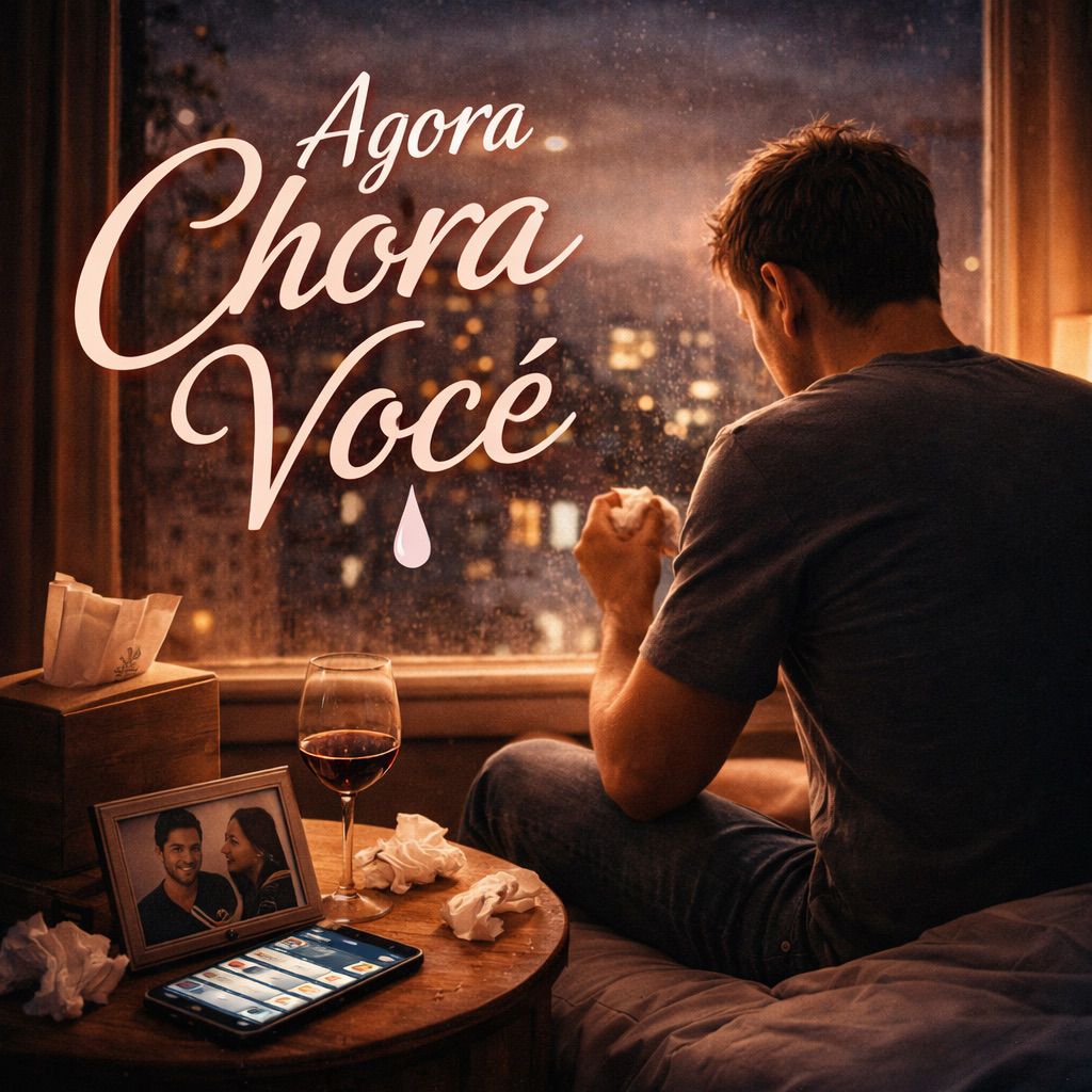 Capa do single Agora Chora Você