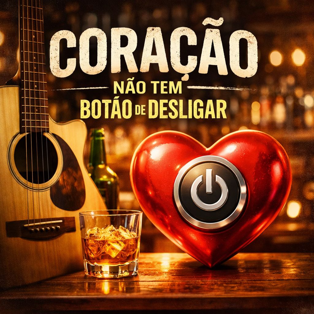 Capa do single Coração Não Tem Botão